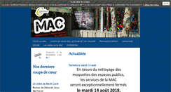 Desktop Screenshot of mediathequedecambrai.fr